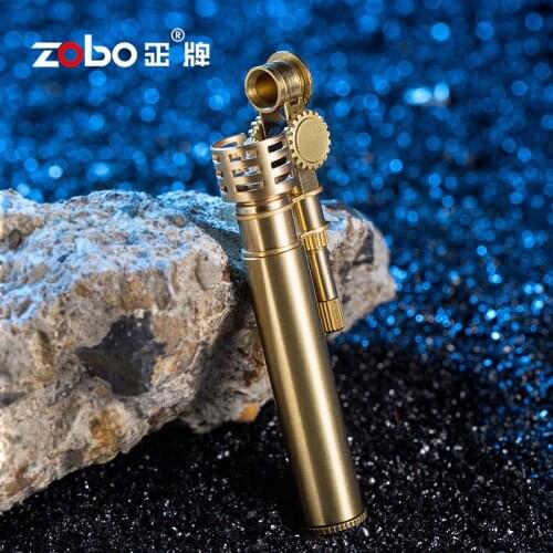 Famous Mini Thunder Metal Lighter Gasoline Kerosene Flint Petrol Vintage Cigarette Lighter Oil Petrol Refillable Smoking Lighter