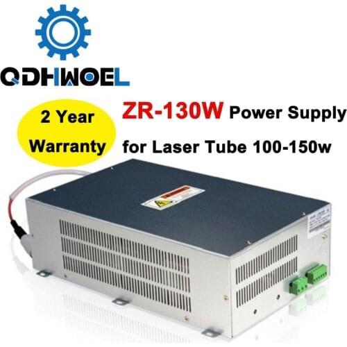 ZR-130W 130w Laser Power Supply for 100W - 150W Co2 Glass Laser Tube Engraving and Cutting Machine