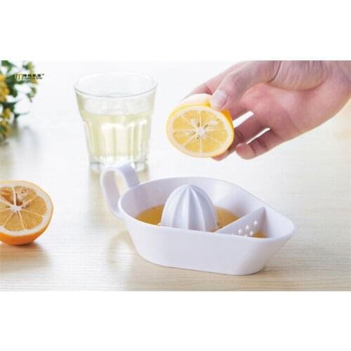 1PC LONGMING HOME Juicer Tool Lemon Squeezer Citrus Juicer Manual Kitchen Fruit Expresser Juice Separator Tool OK 0294