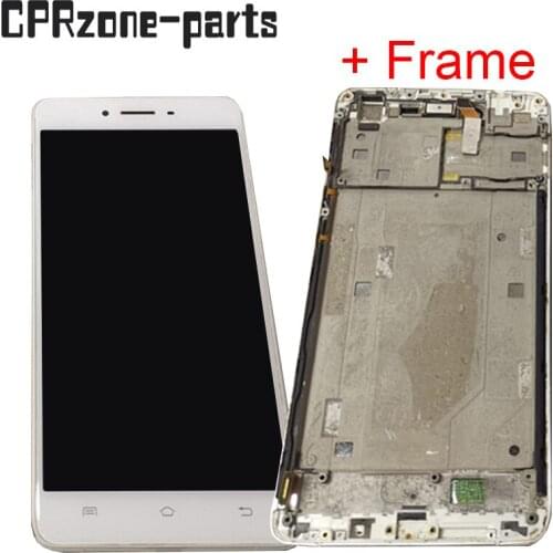 5.5" White For VIVO V3MAX LCD Display With Touch Screen Digitizer Sensor Panel Assembly