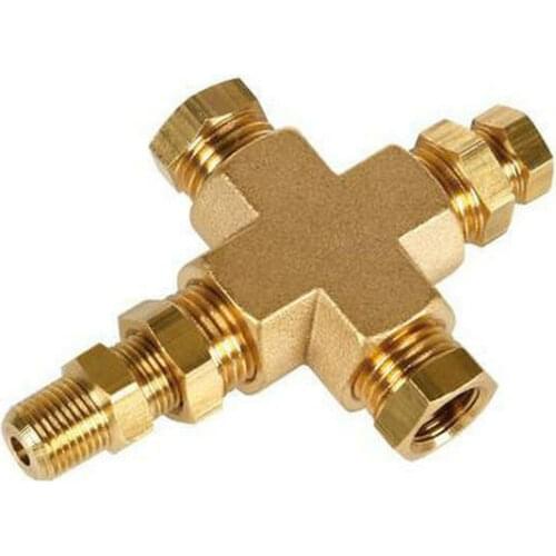 Adapter distributor oil pressure oil temperature sender sensor 1/8 "-27 NPT 1/4" -18 NPT vehicle