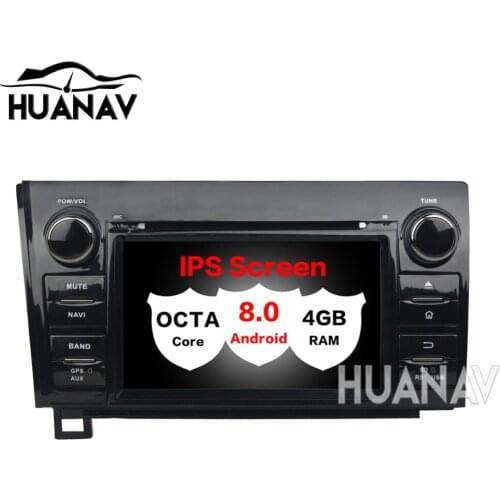 Car DVD Player for Toyota Tundra Sequoia 2010 2011 2012 Autoradio GPS Navigation 2 Din Android 8.0 4GB+32GB headunit