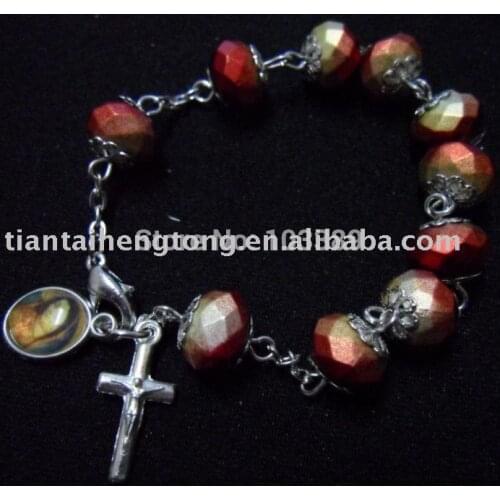 Free shipping 5PCS/PACK hot sell rosary bracelet chain,acylic bracelet,rosary bangle special offer