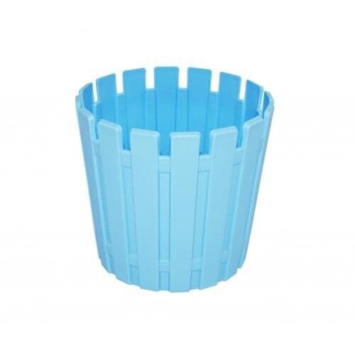 SAMPURHCASE Flower Pot Round 20cm Blue 27609S