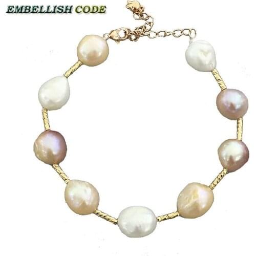 Embellish Code Pink Bracelets