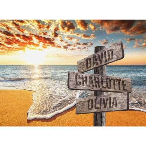 GATYZTORY DIY Oil Painting Seabeach Paintings Drawing On Canvas Gift DIY Pictures By Numbers Seascape Home Decor 50x65CM