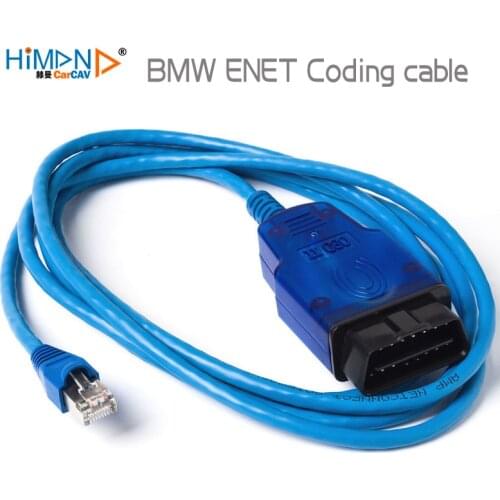 Himan CARCAV ENET Interface Cable E-SYS ICOM Coding F-Series OBD2 Programming Diagnostic Cabl For BMW