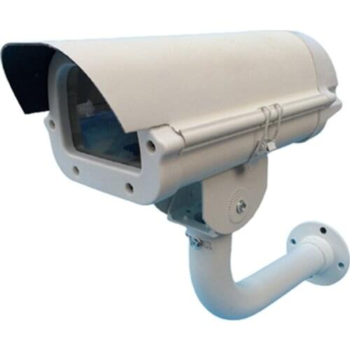 DIY 6" CCTV Camera Housing Aluminum Alloy Outdoor Enclosure Casing Anti-Scratch Security Surveillance Camera Protective Cover