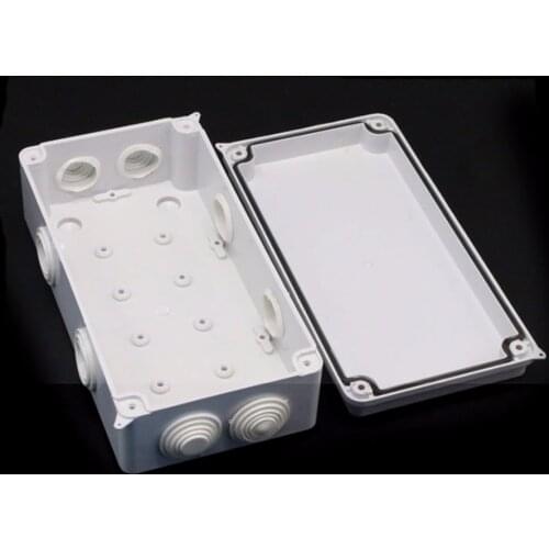 New Arrivals Plastic distribution box waterproof enclosure outdoor electronic project case ABS 50*50mm/80*50mm/85*85*50mm