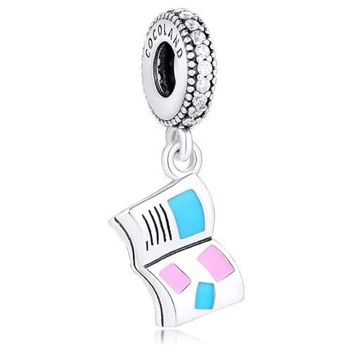 Fits for Pandora Charms Bracelets Love Letter Beads 100% 925 Sterling-Silver-Jewelry Free Shipping