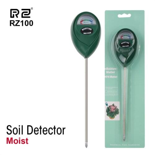 RZ Mini Soil Moisture Tester Humidity Measuring Soil Moisture Meter Monitor Hygrometer Gardening Plant Farming Moisture Tester