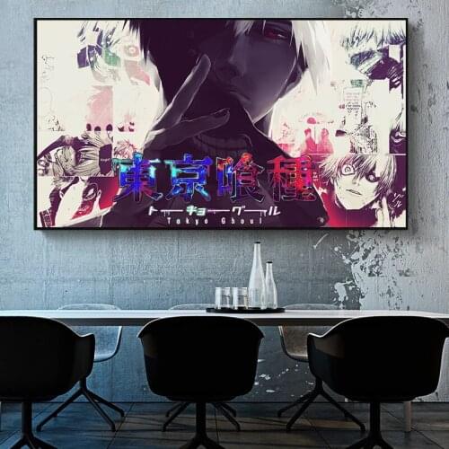 Tokyo Ghoul Original Design Anime Wall Art Print Scroll Poster,20 x 28 Inches,No Frame