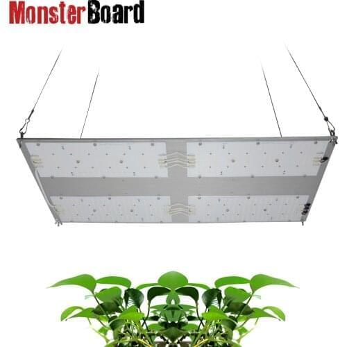 High Efficiency Geeklight V4 qb288 board 480W led grow light with lm301h 660nm UV IR switch mob chip full spectrum for aorepots