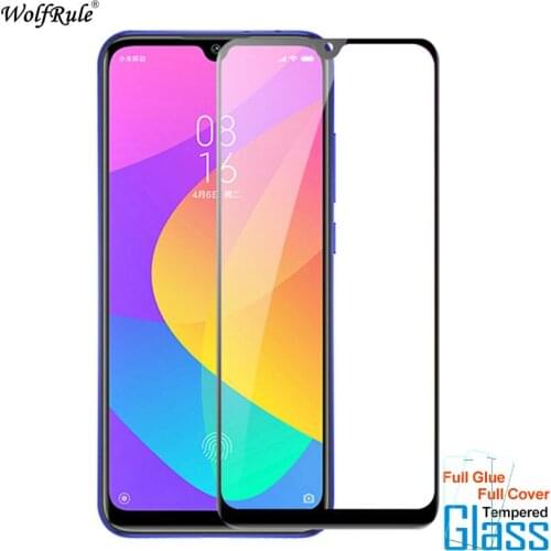 Protective Glass For Xiaomi Mi 9 Lite Screen Protector Full Glue Cover Tempered Glass For Xiaomi Mi 9 Lite Glass Phone Film