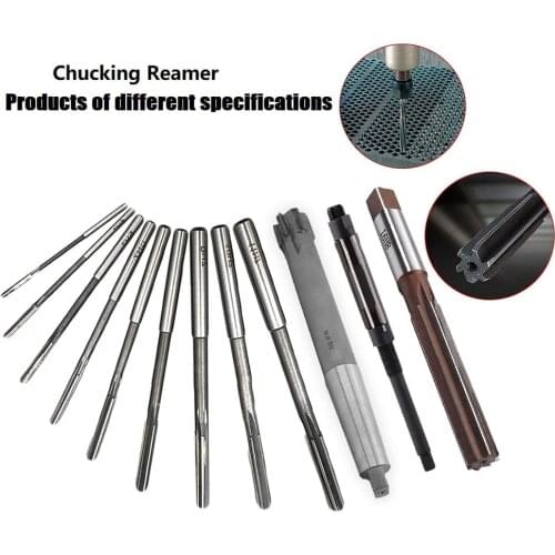1/2PCS 4-20mm Cutting Dia HSS H8 Straight Shank Chucking Machine Reamer Milling Tool Machine Accessories