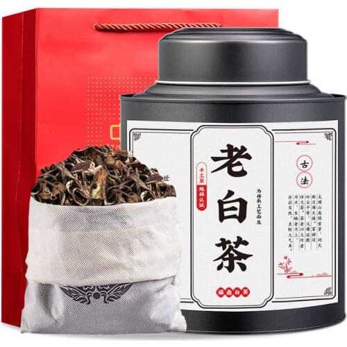 Authentic Fuding old white tea gift boxed gift Shoumei tea Shoumei white tea tea leaves white tea Fuding white tea 150g