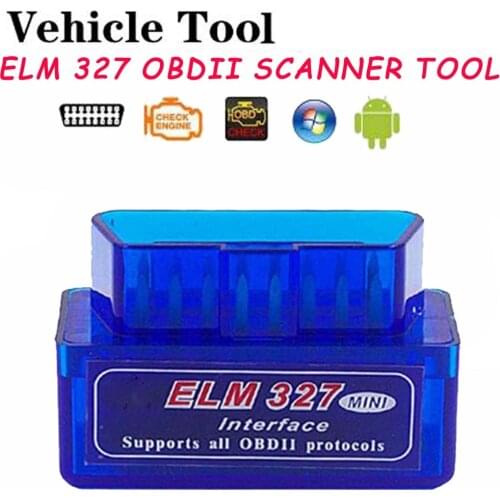 2019 Super Mini ELM327 Bluetooth V2.1 / V1.5 OBD2 Car Diagnostic Tool ELM 327 Bluetooth For Android/Symbian OBDII Protocol