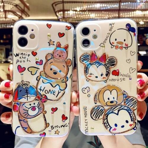 2021 new Disney Mickey Mouse phone case protective cover is suitable for iphone 12 pro max 11 8 7 6 s XR PLUS X XS SE 2020 mini