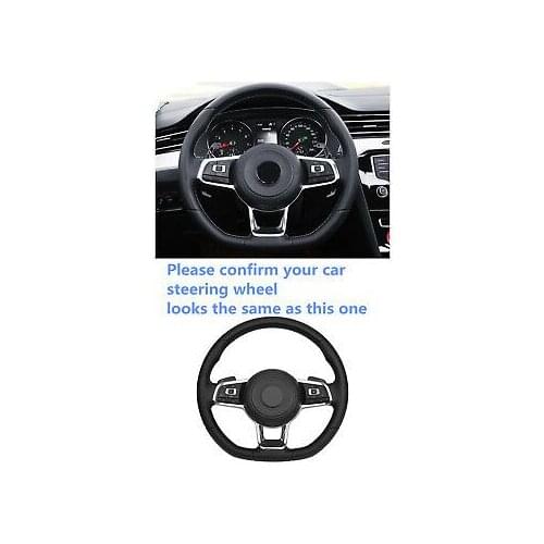 Black DSG Paddle Shift Shifters Racing Replacement For VW Golf Mk7 GTI R 14-18