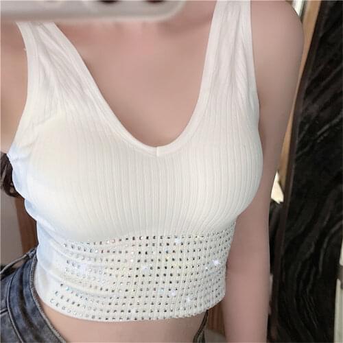 Chtengiber Women's Crop Tops