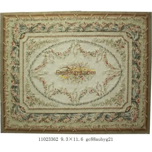 French aubusson rugs Home Decor Ethnic Style Natural Sheep Antique Style Neo Classical Antique living room