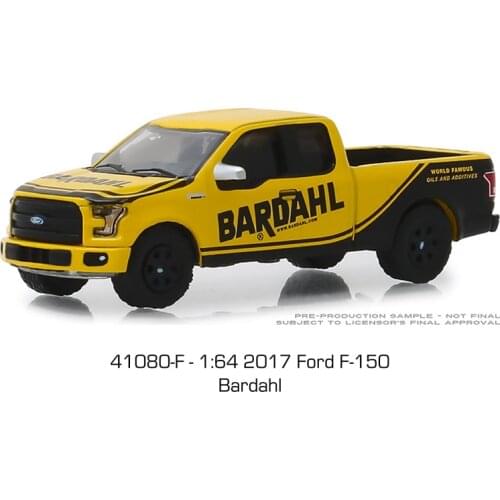 GreenLight 1:64 2017 FORD F-150 PICKUP 41080-F Metal Diecast Alloy toy cars Model Vehicles For Children Boys gift hot