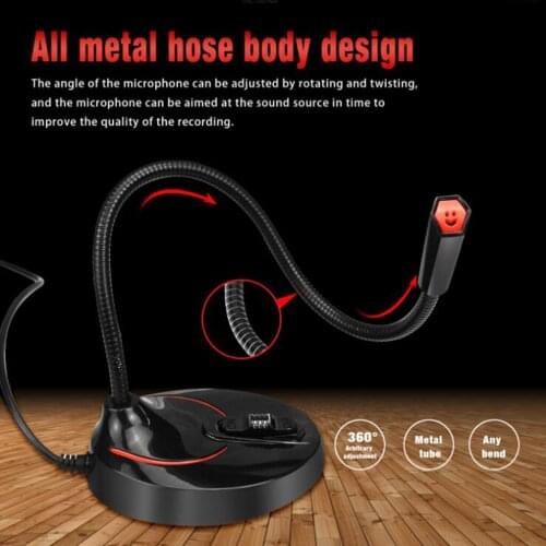 Conference Microphone for Computer with Omnidirectional Boundary Condenser USB