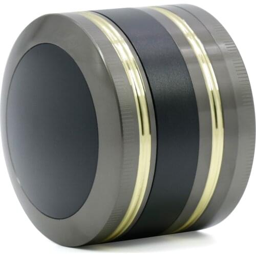 New 4 layer Zinc Alloy 63mm Mill Smoke Spice Crusher Muller Grinder Tobacco Herb Grinder Shisha Hookah Pipe Wholesale 2020