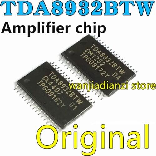 New and original TDA8932BTW Audio power amplifier HTSSOP32 Liquid crystal audio amplifier, class D stereo, feet, integrated ci