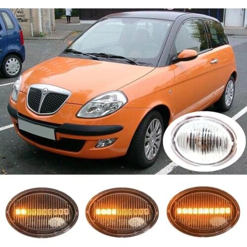 Fit for LANCIA Ypsilon 843 2003 2004 2005 2006 2007 2008 2009 2010 2011 Dynamic LED Indicator Side Marker Signal Light Repeater