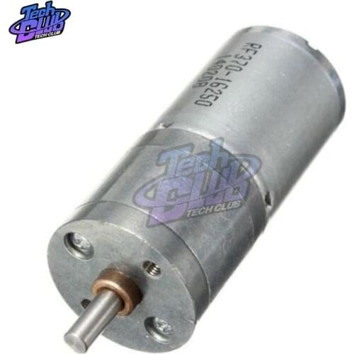 DC 12V 60RPM Motor Speed Reduction Gear Motor Electric Powerful Torque 25mm