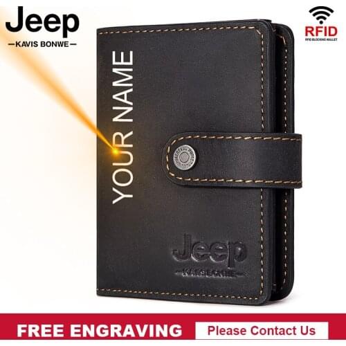 Luxury Brand Rfid Blocking Men id Credit Card Holder Wallet Leather Metal Aluminum Business Bank Card Case CreditCard Engraving