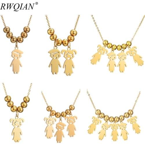 RWQIAN Baby Necklaces