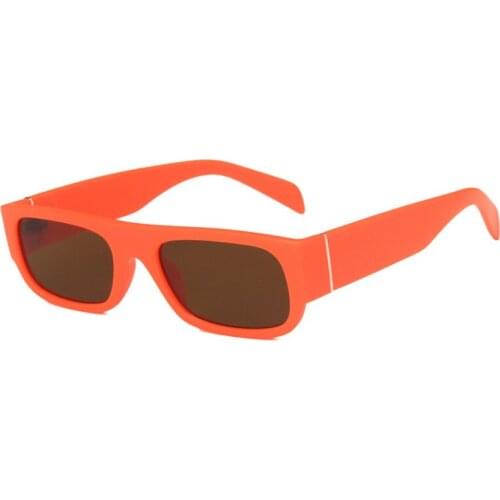 Fashion Rectangle Frame Sunglasses Women Plastic Cosplay Sun Glasses Female Shades Men Oculos De Sol Feminino UV400