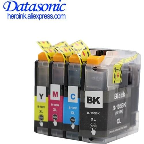 Datasonic Compatible Ink Cartridges for Brother LC103 MFC J4310DW J4410DW J4510DW J4610DW J4710DW J6520DW J285DW printer LC103XL