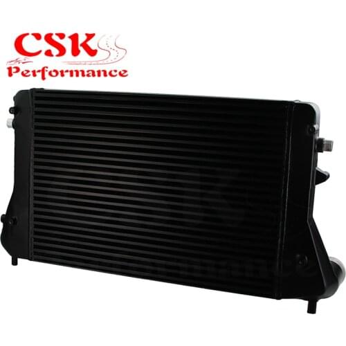 Turbo Intercooler For VW GTI Jetta mk5 mk6 /Audi A3 fsi tsi 2.0t Gen2 06-10 Black