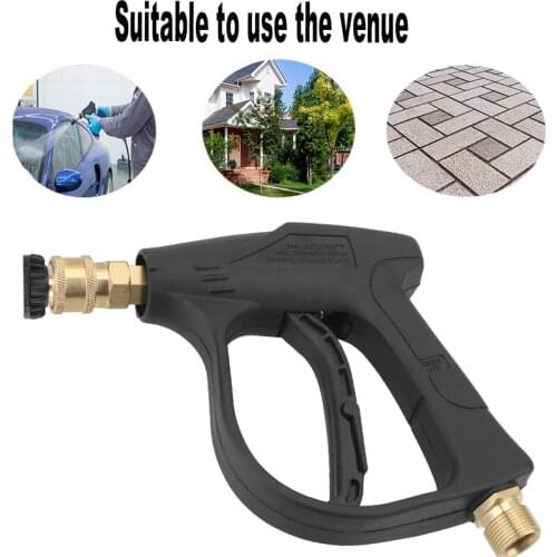 High Pressure Car Wash Water Gun 14 mm M22 Socket 1/4 Inch Car Wash Water Gun 5 Color Water Gun Head