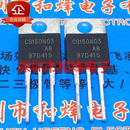 10PCS CS150N03 TO-220 30V 150A 100% New&original