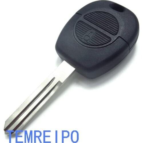 2 Button Remote Flip Fob Car Key Shell For Nissan Micra Almera Primera X-Trail Replacement Uncut Blade Case Cover