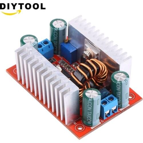400W 15A DC-DC Power Converter Boost Module Step-up Constant Power Supply Module 8.5V-50V to 10V-60V LED Boost Module