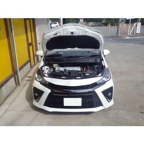 For 2011- Toyota PRIUS α ALPHA ZVW41W Front Hood Bonnet Modify Gas Struts Carbon Fiber Spring Damper Lift Support Absorber