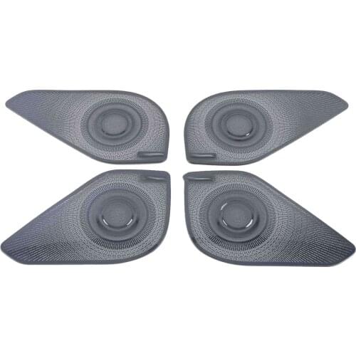 For Hyundai Tucson NX4 2021 2022 Stainless Door Loud Speaker Decorative Cover Trim Sticker Car Styling Interior Accessories