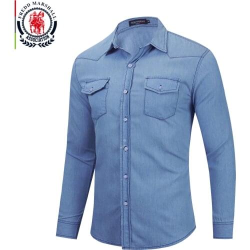Men's Long Shirts Fredd Marshall China