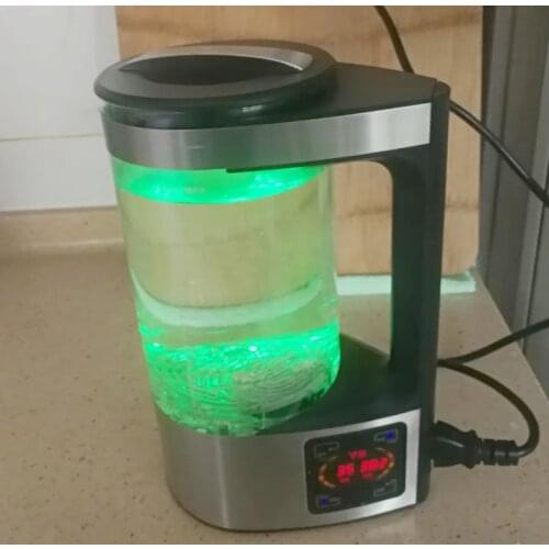 100-240V 2L Electric Hydrogen Rich Water Kettle Water Ionizer Machine Water filter Drink Hydrogen Water Generator
