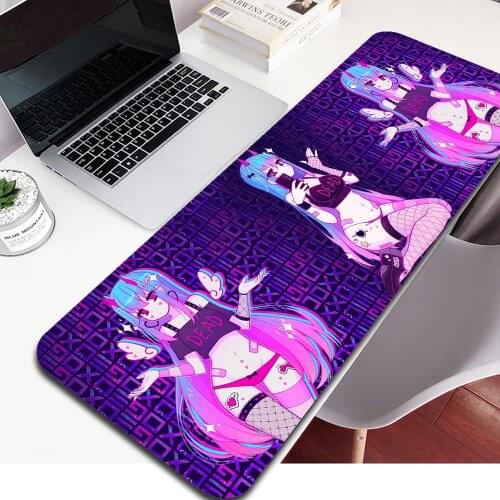 Anime Mouse Pad Sexy Girl Moneko Mini PC Laptop Keyboard Carpet Rug Pad Gamer Mouse Pad Gaming Accessories Csgo Office Desk Mat
