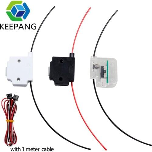 3D Printer 1.75mm Filament Break Detection Module With 1M Cable Run-out Sensor Material Runout Detector For Ender 3 CR10