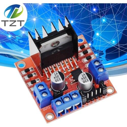 Dual H Bridge DC Stepper Motor Drive Controller Board Module L298N for Arduino smart car robot
