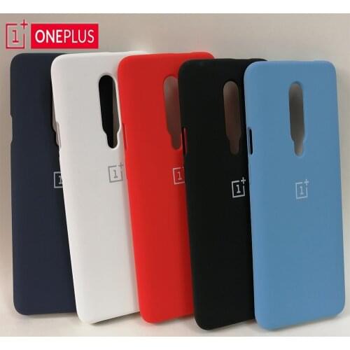 Oneplus 8 Pro Case Original Official Silicone Soft Ultra Thin Shockproof Full Protective Cover Oneplus One Plus 7 7T Pro Case