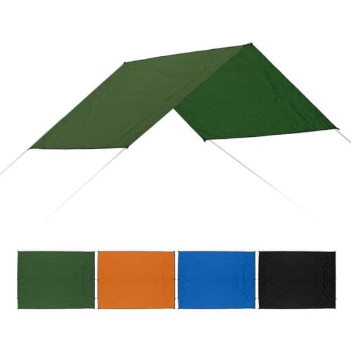 Beach Sun Shelter Tarp Waterproof Tent Shade Ultralight UV Garden Awning Canopy Sunshade Outdoor Camping Hammock Rain Tent