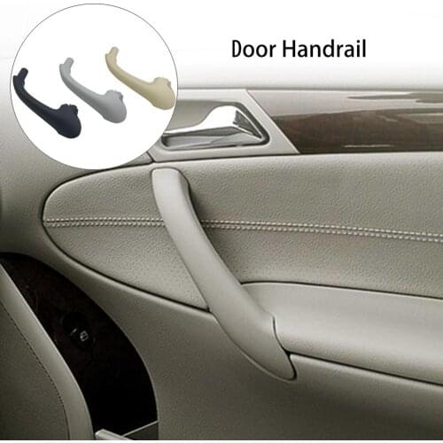 Car Interior Door Handles For Benz W203 C-Class Inner Doors Panel Handle Bar Pull Trim Cover Inside